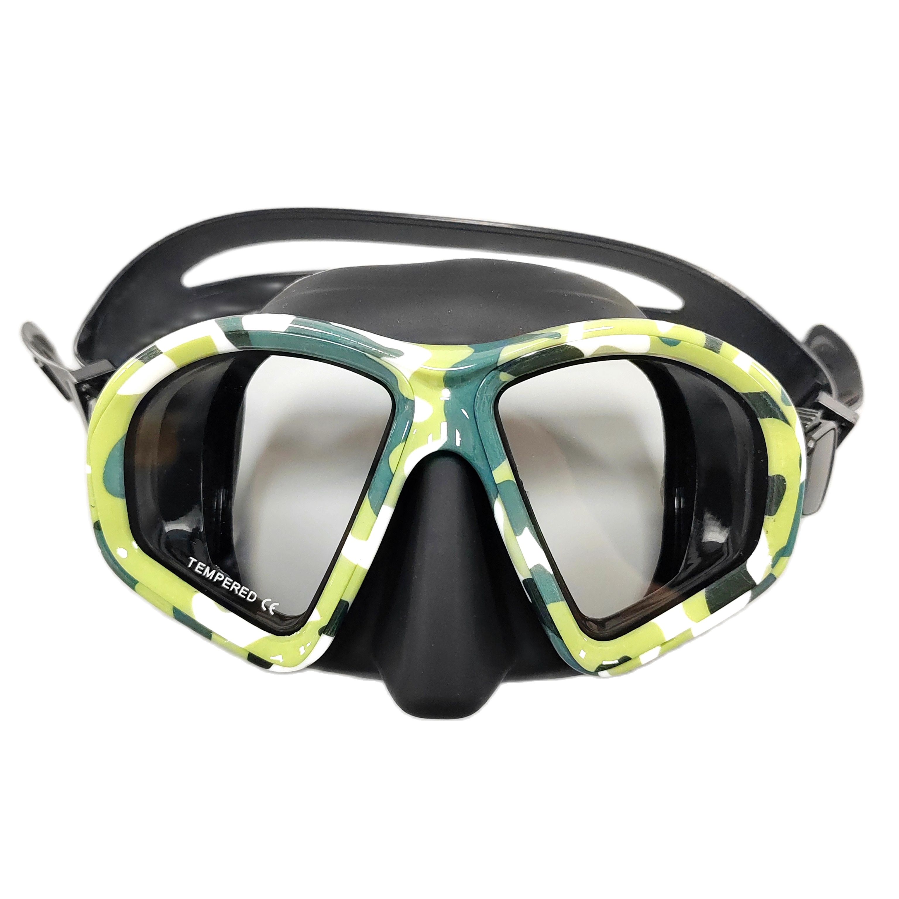 Anti Pollution Mask - Maschera Subacquea Mimetica Antiappannamento per Pesca