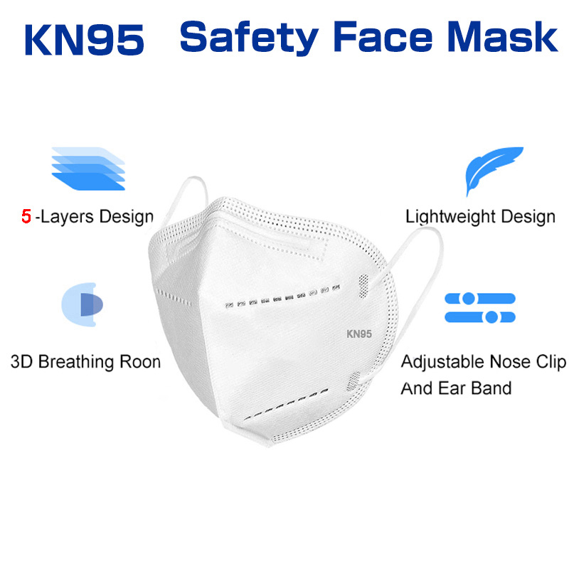 10-100PCS mascarillas FFP2 Mas - Disposable Surgical Mask recensione e prezzo