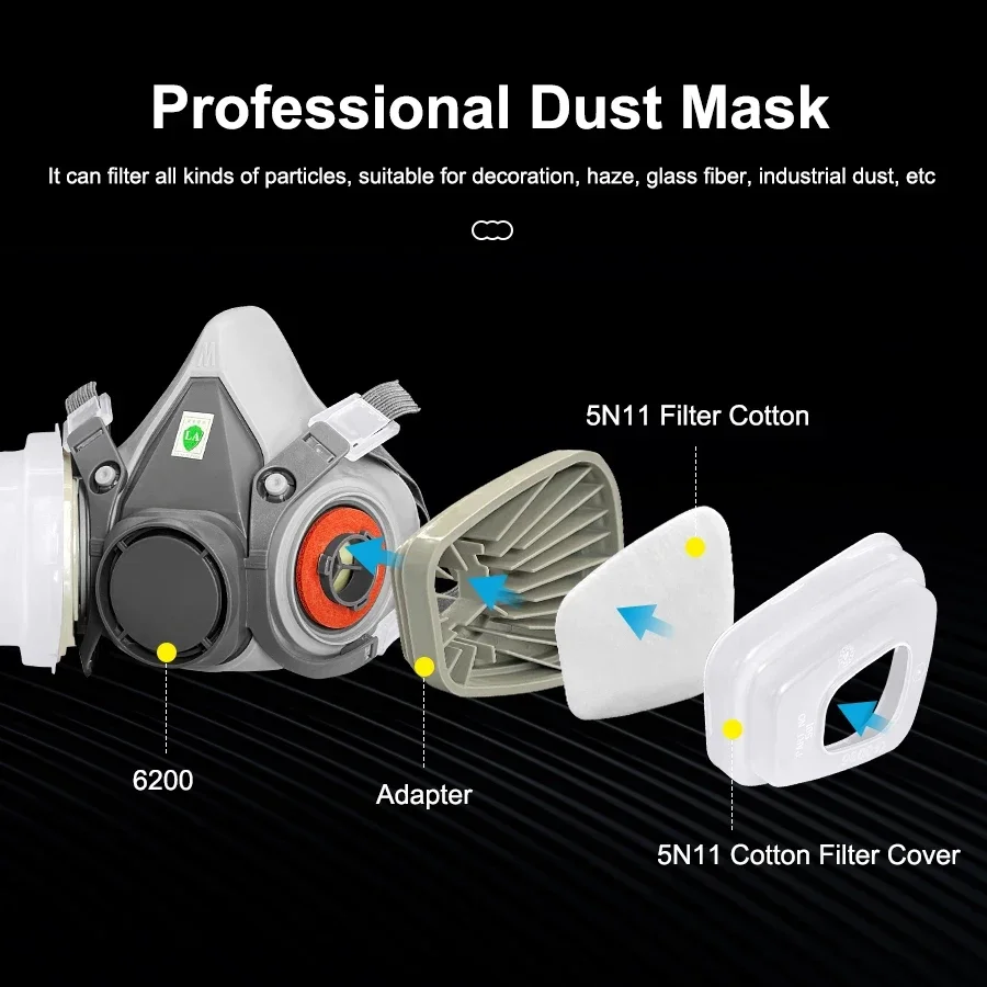 6200 Maschera antipolvere Mezz - Dust Mask Construction recensione e prezzo
