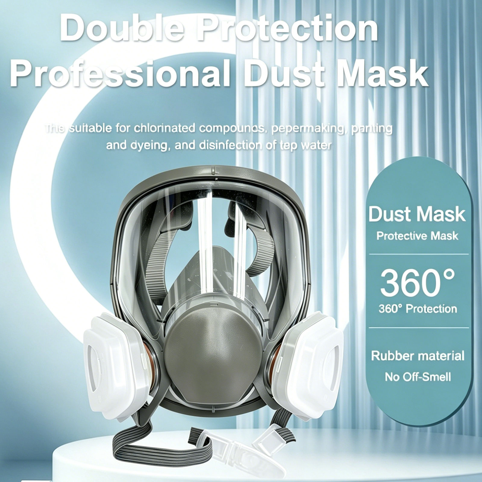 Respiratore a faccia intera 68 - Dust Mask Construction recensione e prezzo