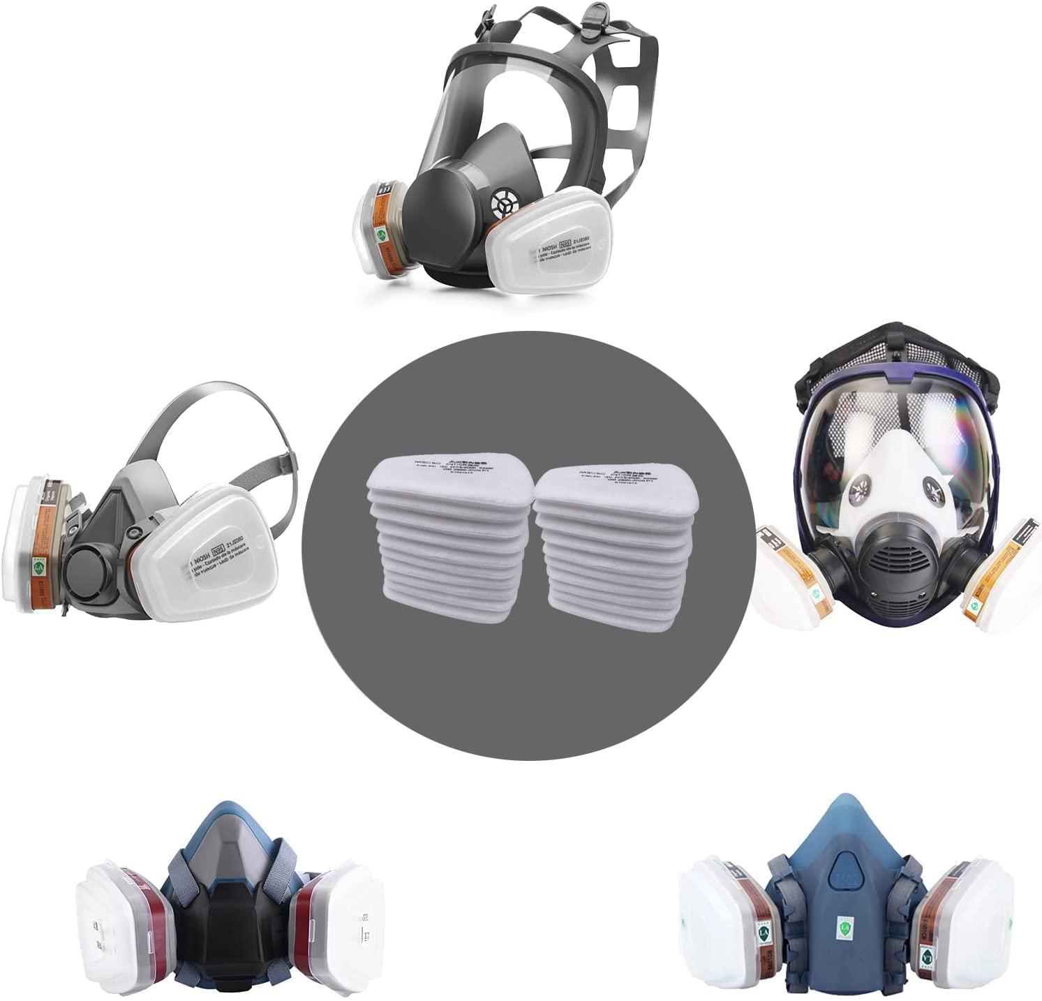 6001/6200/7502/6800 maschera a - Anti Pollution Mask recensione e prezzo