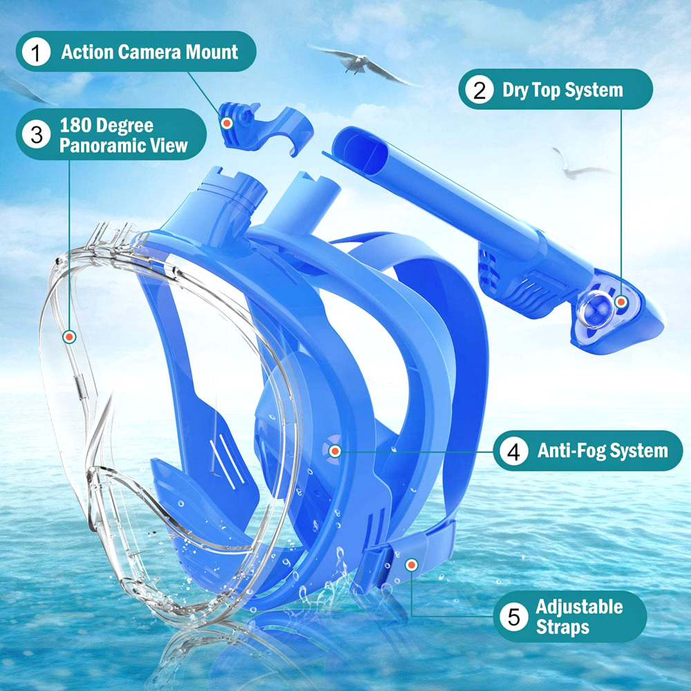 Maschera da snorkeling per bam - Anti Pollution Mask recensione e prezzo